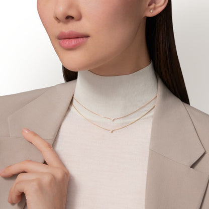 [AURORA]DAMOUR DIAMOND NECKLACE