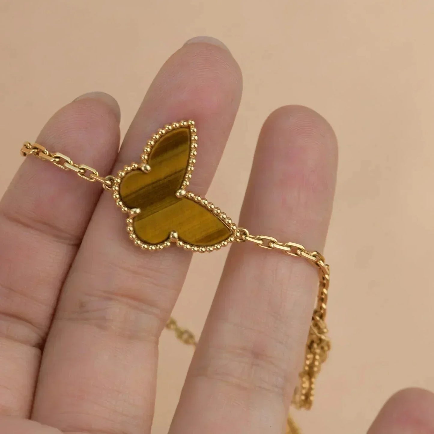 [Baslove]LUCKY SPRING 5 MOTIF GOLD BRACELET