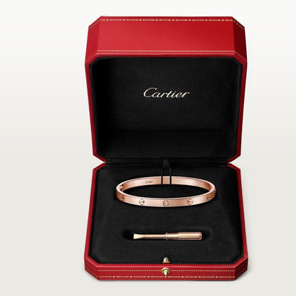 [AURORA]LOVE BRACELET 4.8MM 4 DIAMONDS