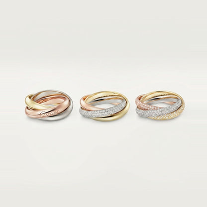 [AURORA] TRINITY 3.2MM RING COLLECTION