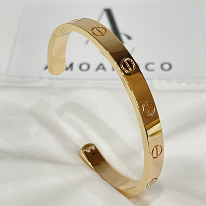 [Baslove]LOVE BRACELET 6.1MM OPEN CUFF