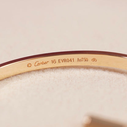 [AURORA]LOVE BRACELET 3.65MM 6 DIAMONDS