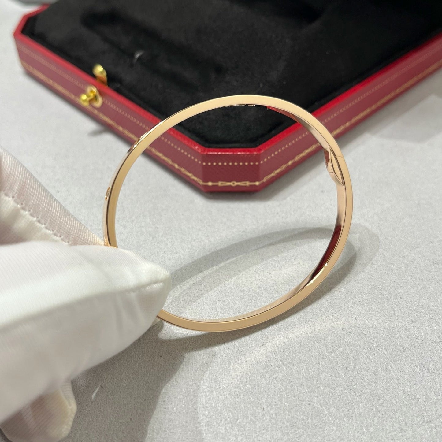 [AURORA]LOVE BRACELET 3.65MM 6 DIAMONDS