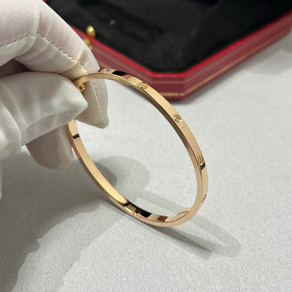 [AURORA]LOVE BRACELET 3.65MM 6 DIAMONDS