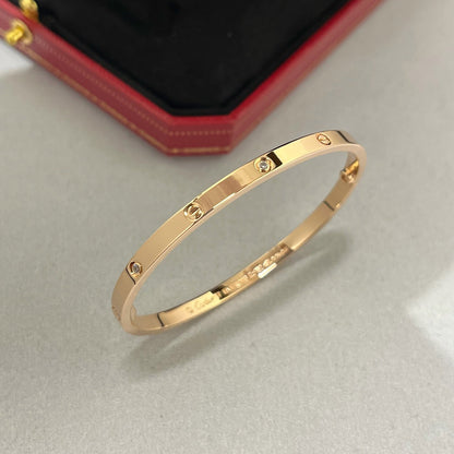 [AURORA]LOVE BRACELET 3.65MM 6 DIAMONDS