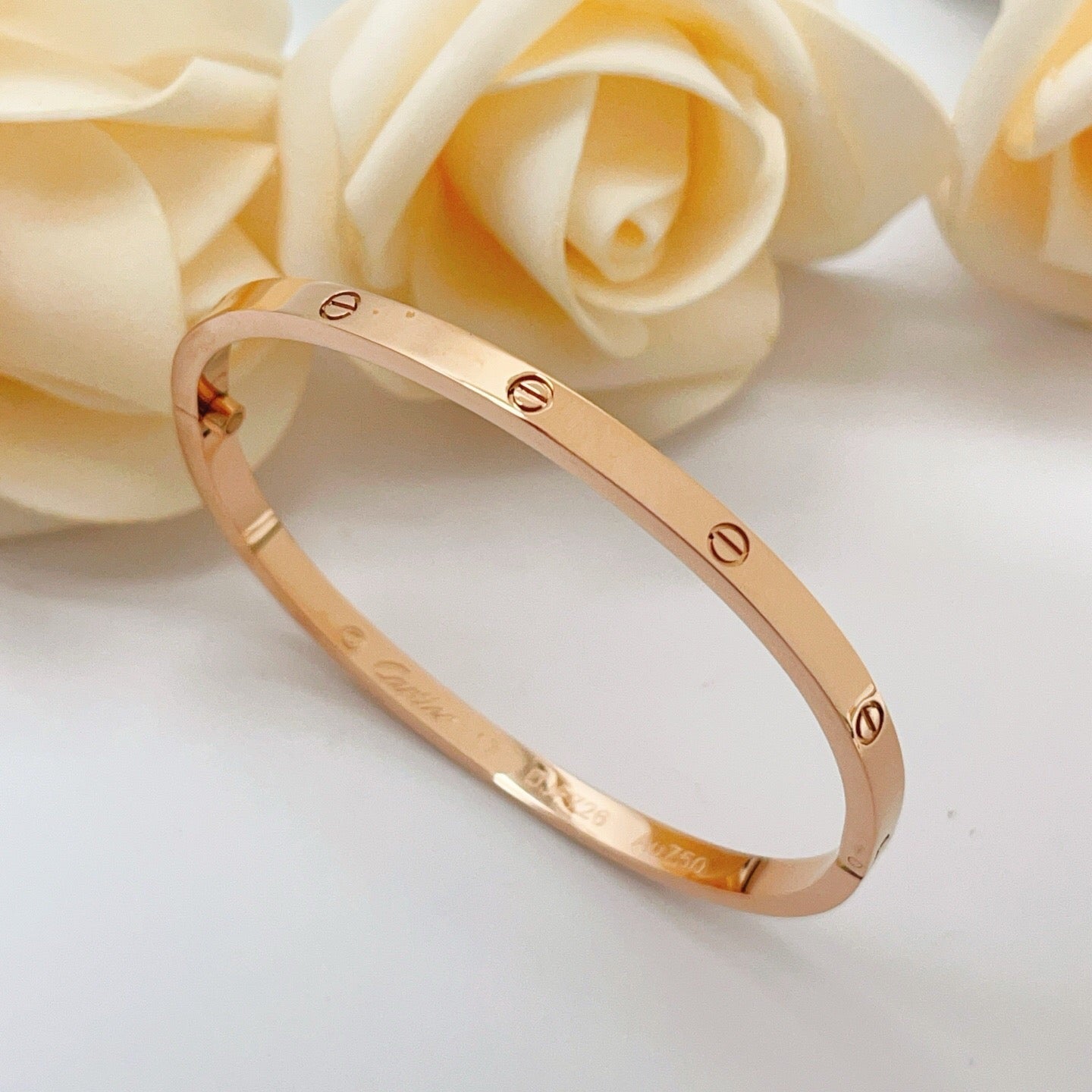 [AURORA]LOVE BRACELET 3.65MM NO DIAMONDS
