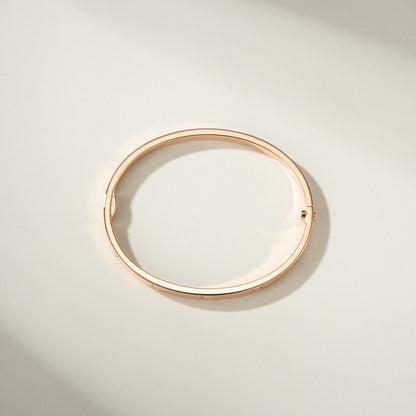 [AURORA]LOVE BRACELET 3.65MM 6 DIAMONDS