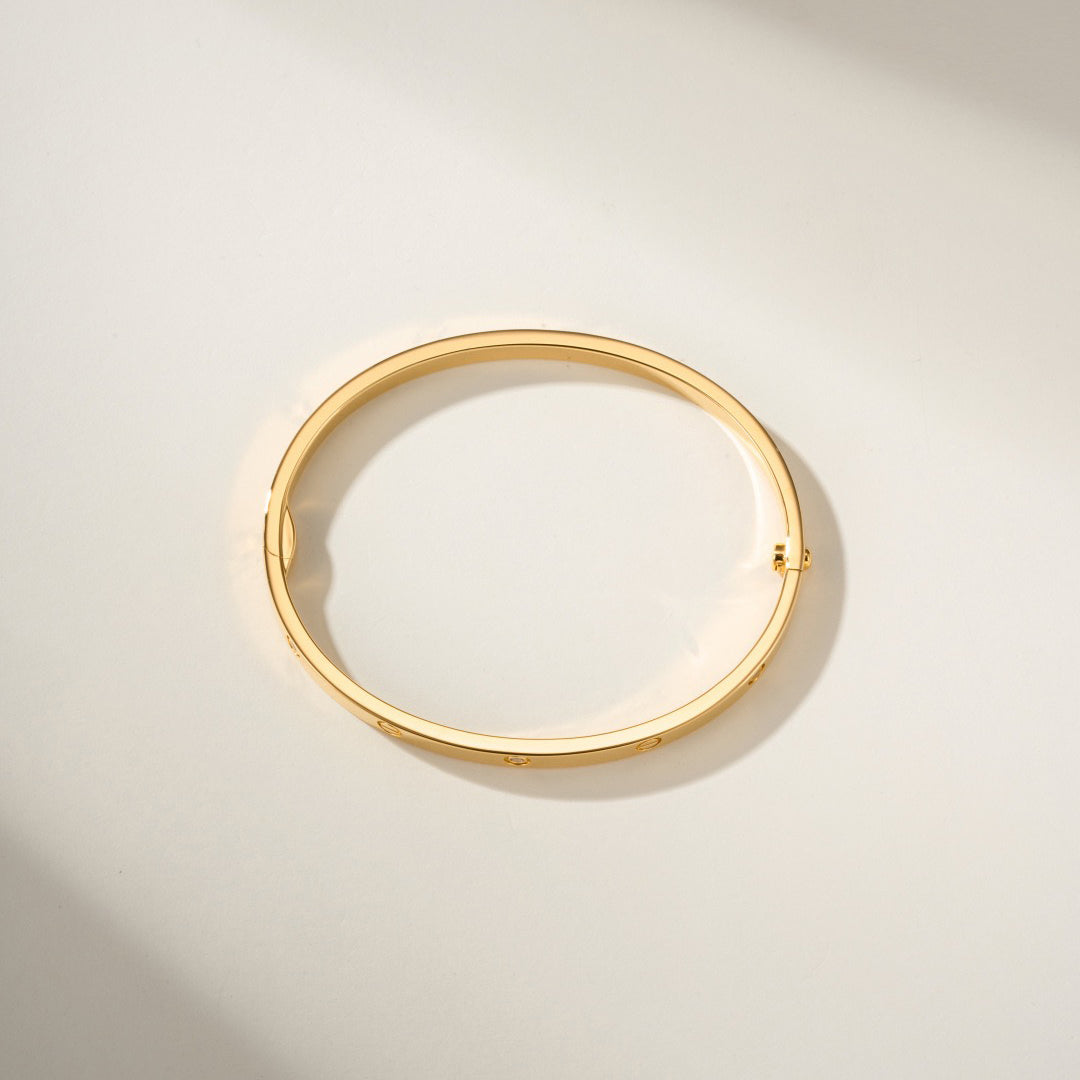 [AURORA]LOVE BRACELET 3.65MM 6 DIAMONDS