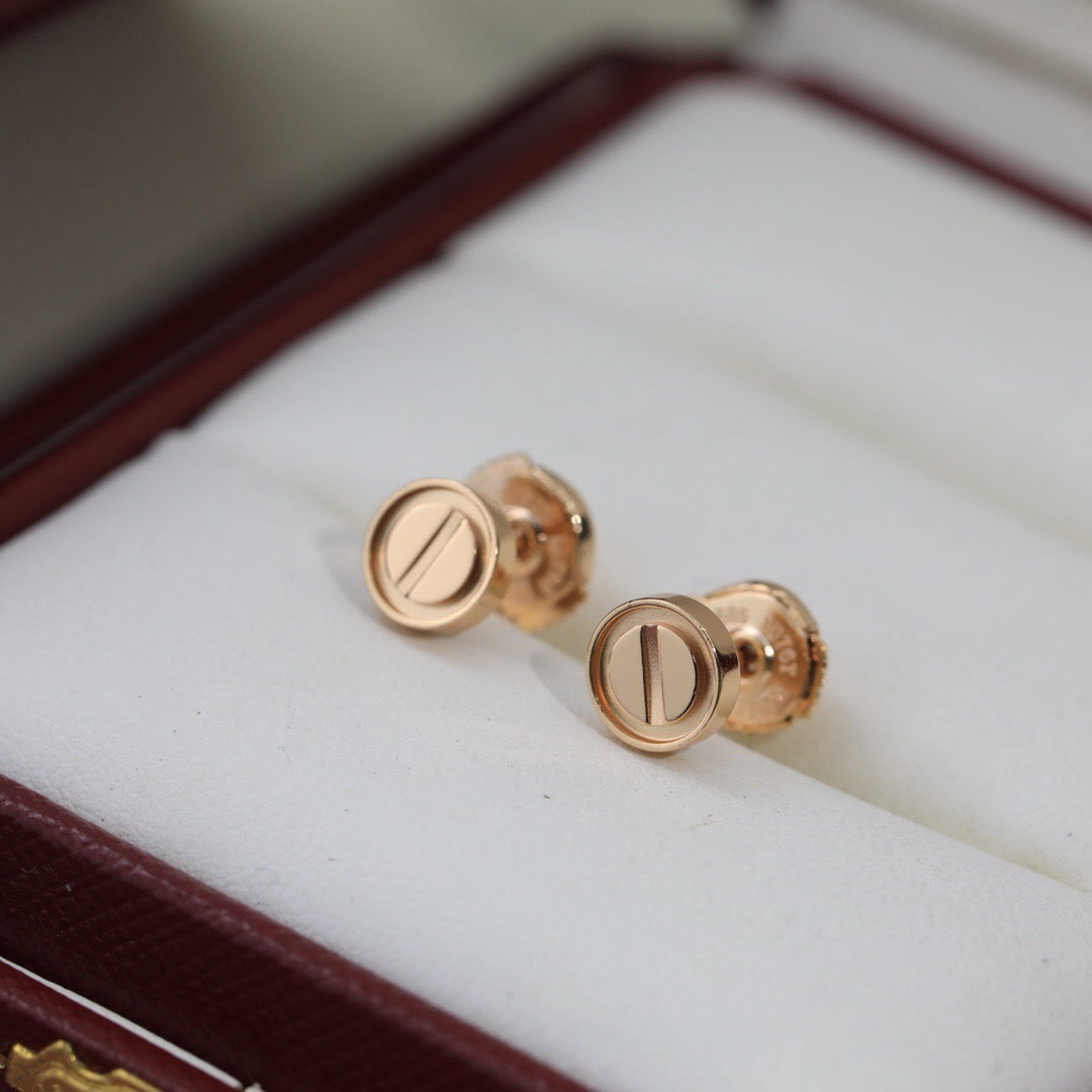 [AURORA]LOVE EARRINGS 7.2MM