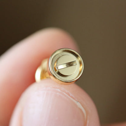 [AURORA]LOVE EARRINGS 7.2MM