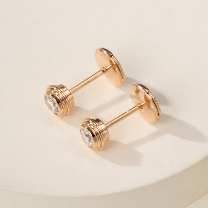 [AURORA]DAMOUR DIAMOND EARRINGS