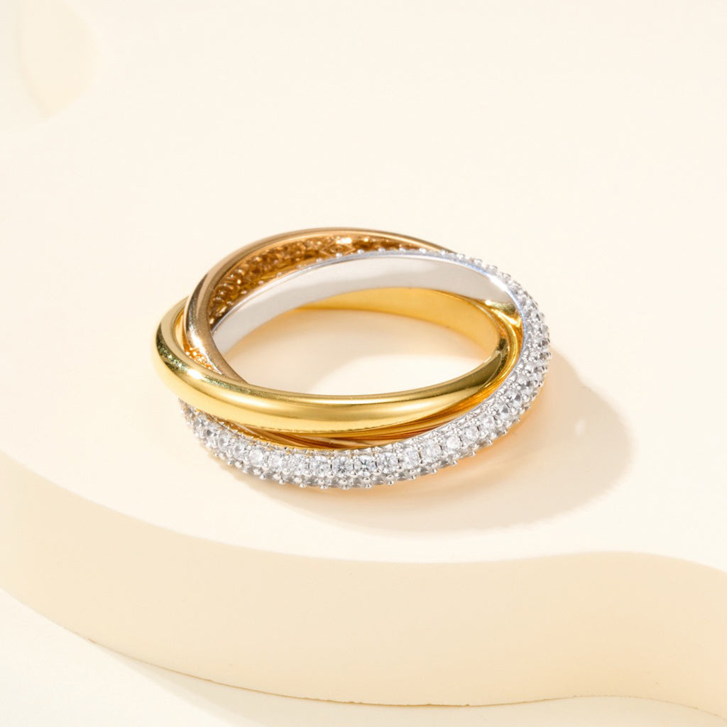 [AURORA] TRINITY 3.2MM RING COLLECTION
