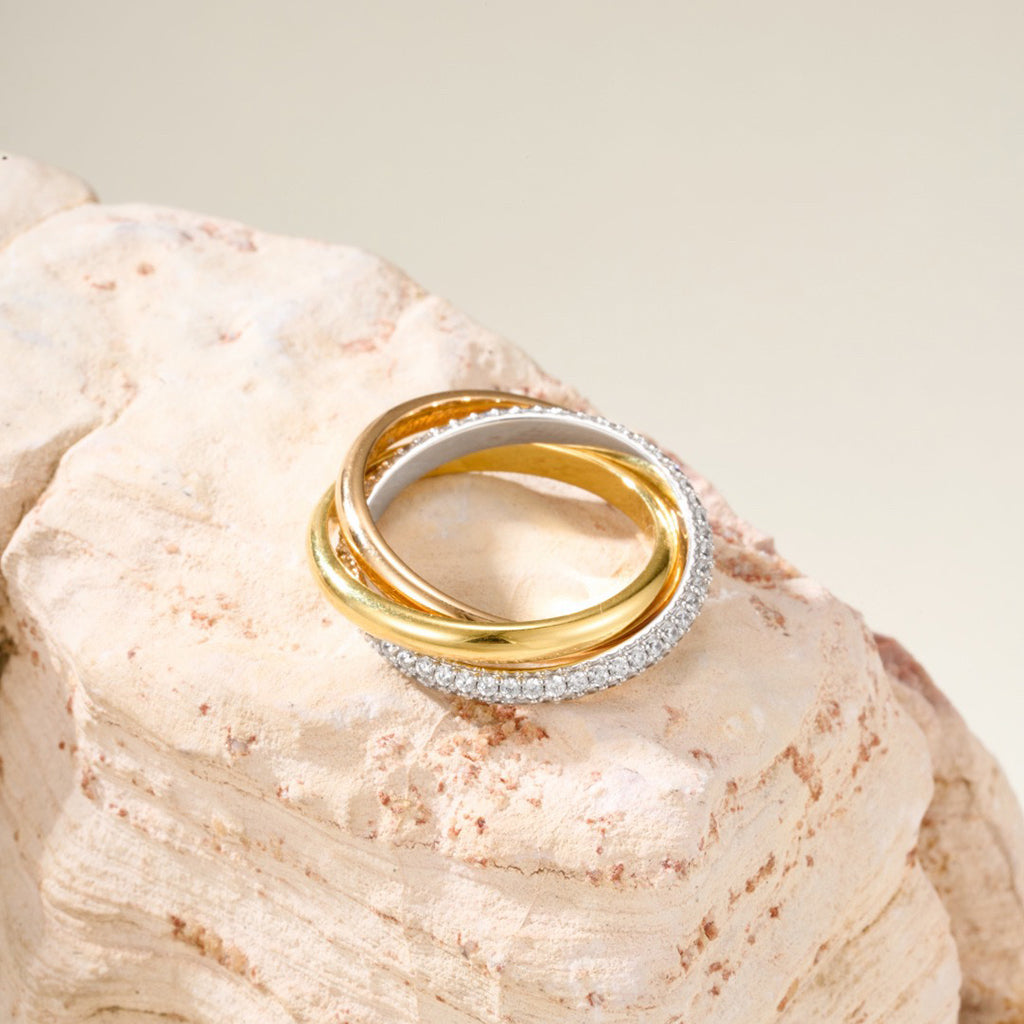 [AURORA] TRINITY 3.2MM RING COLLECTION