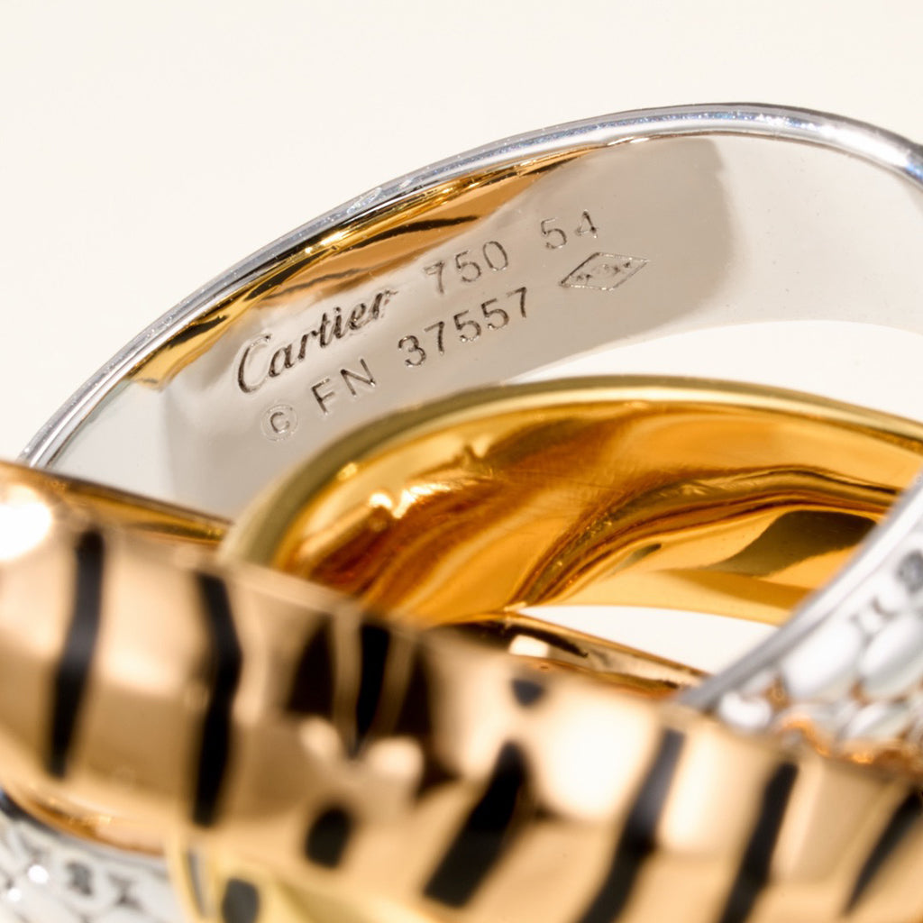 [AURORA] TRINITY  RING LEOPARD PRINT