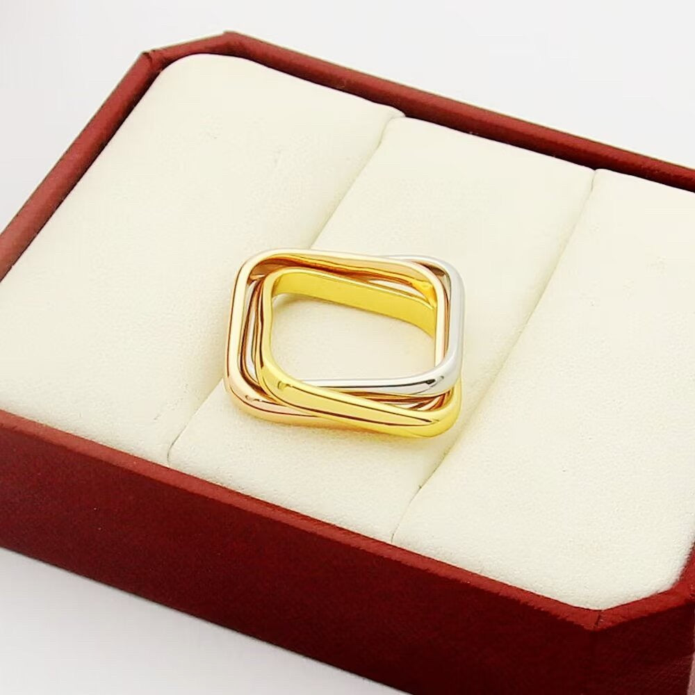 [AURORA] TRINITY 3.5MM CUSHION RING COLLECTION