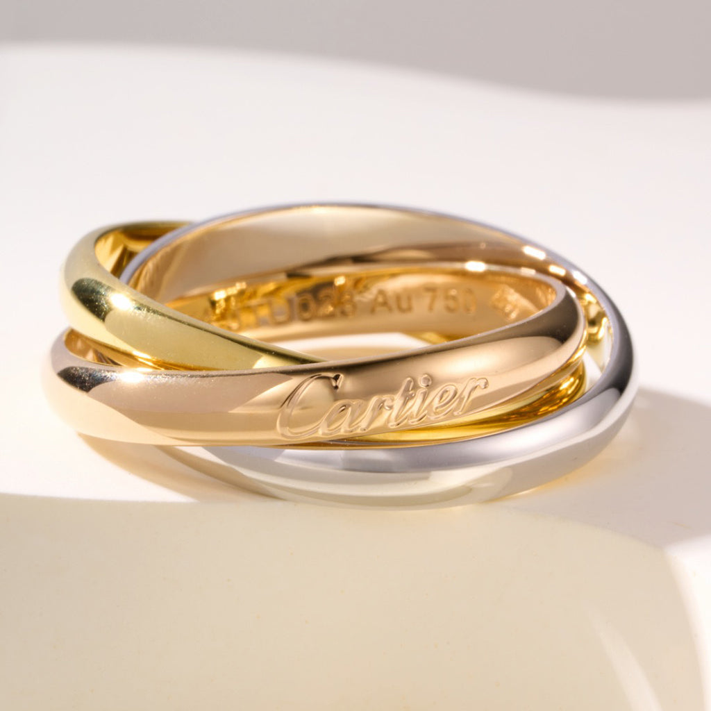 [AURORA] TRINITY 3.2MM RING COLLECTION