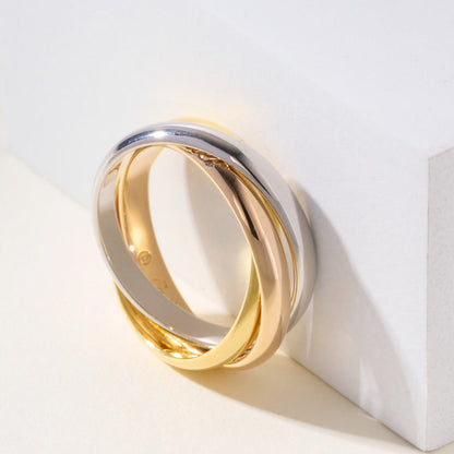 [AURORA] TRINITY 3.2MM RING COLLECTION
