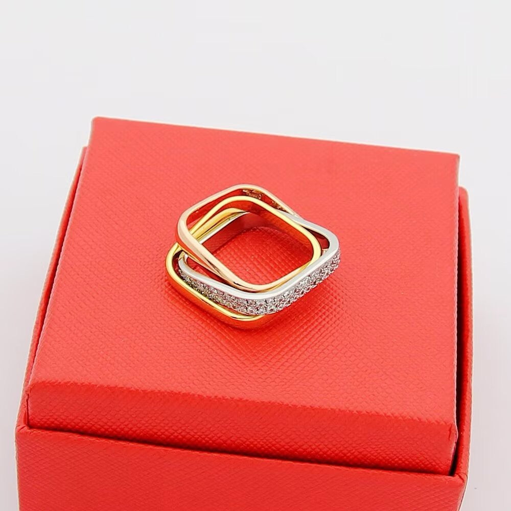 [AURORA] TRINITY 3.5MM CUSHION RING COLLECTION