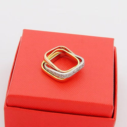 [AURORA] TRINITY 3.5MM CUSHION RING COLLECTION