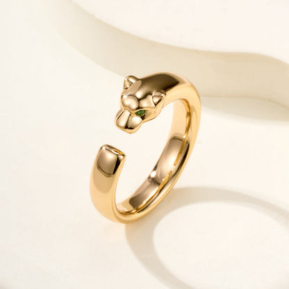 [AURORA]PANTHERE NO DIAMOND SMALL RING