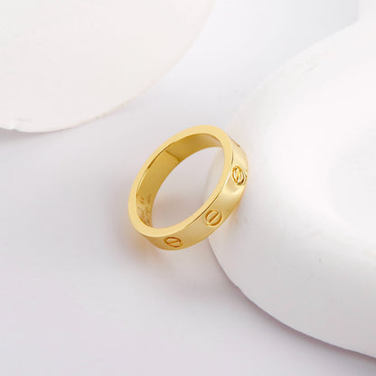 [AURORA]LOVE RING 3.6 MM NO DIAMOND