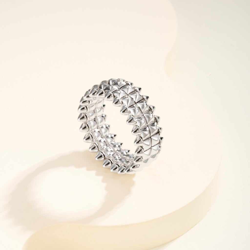 [AURORA]CLASH 9.2MM DOUBLE ROW RING