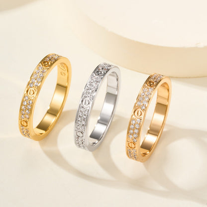 [AURORA]LOVE RING 2.65MM DIAMOND
