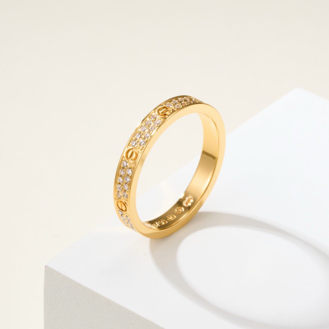 [AURORA]LOVE RING 2.65MM DIAMOND