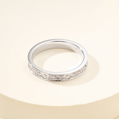 [AURORA]LOVE RING 2.65MM DIAMOND
