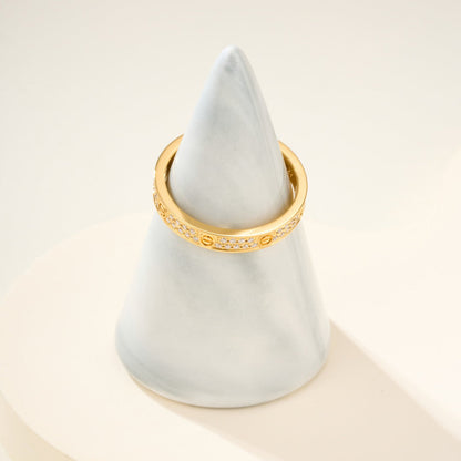 [AURORA]LOVE RING 2.65MM DIAMOND