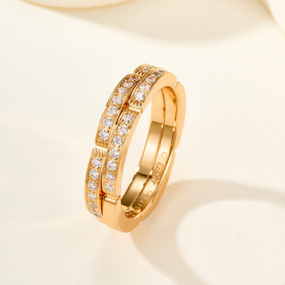 [AURORA]MAILLON PANTHERE DIAMOND RING