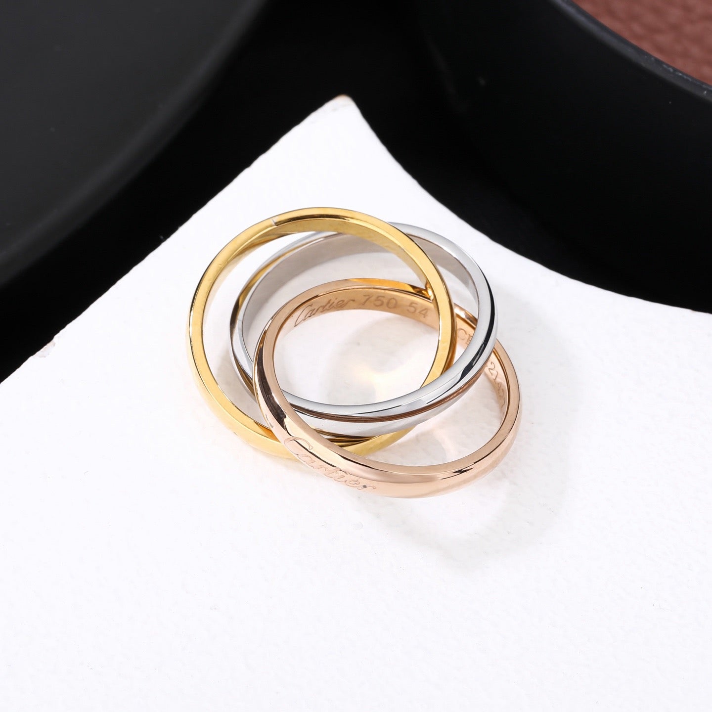 [AURORA] TRINITY 3.2MM RING COLLECTION