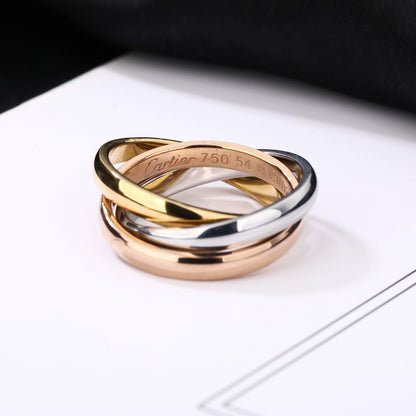[AURORA] TRINITY 3.2MM RING COLLECTION