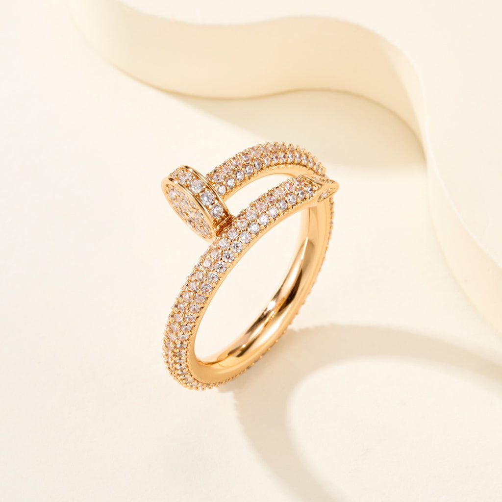 [AURORA]JUSTE RING 2.6MM FULL DIAMOND