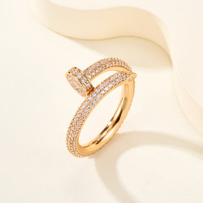 [AURORA]JUSTE RING 2.6MM FULL DIAMOND
