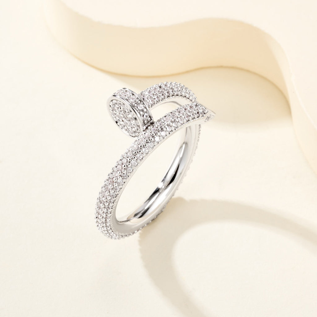 [AURORA]JUSTE RING 2.6MM FULL DIAMOND