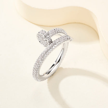 [AURORA]JUSTE RING 2.6MM FULL DIAMOND