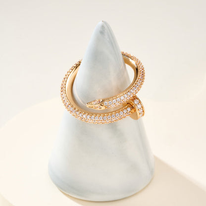 [AURORA]JUSTE RING 2.6MM FULL DIAMOND