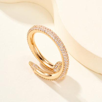 [AURORA]JUSTE RING 2.6MM FULL DIAMOND