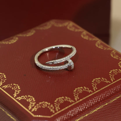 [AURORA]JUSTE 1.8MM FULL DIAMOND RING