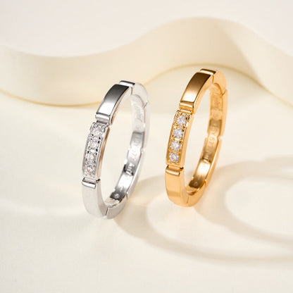 [AURORA]MAILLON PANTHERE 4 DIAMOND RING