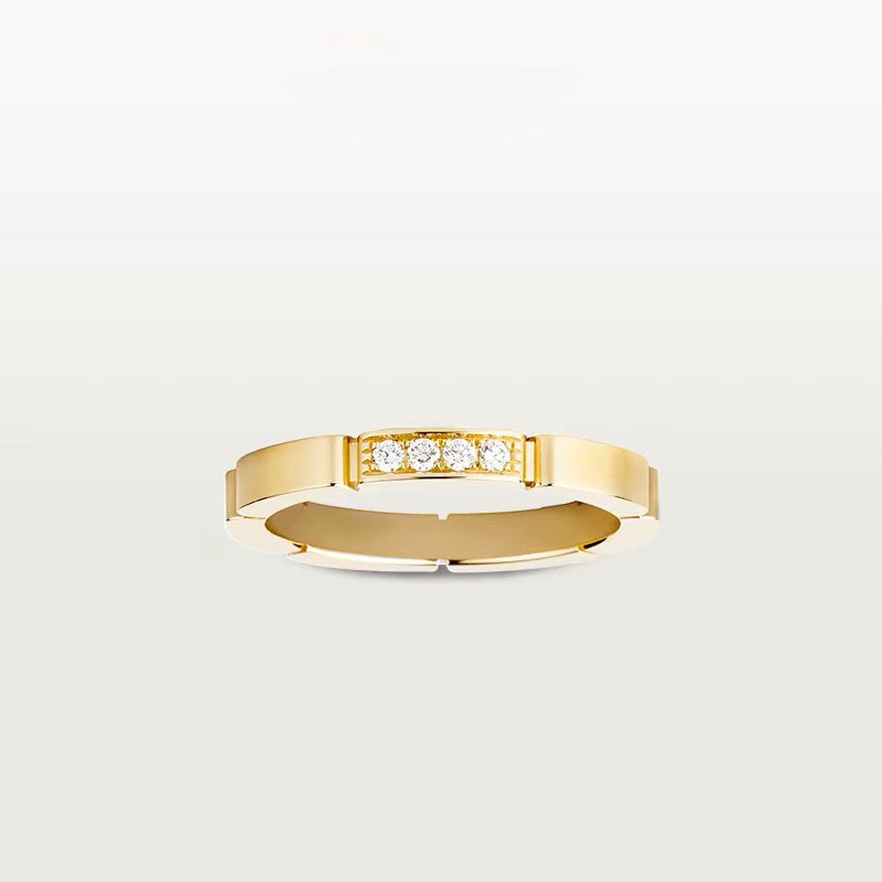 [AURORA]MAILLON PANTHERE 4 DIAMOND RING