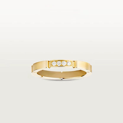 [AURORA]MAILLON PANTHERE 4 DIAMOND RING