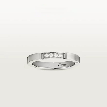 [AURORA]MAILLON PANTHERE 4 DIAMOND RING