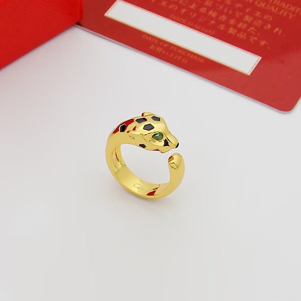 [AURORA]PANTHERE SPOTTED MEDIUM RING