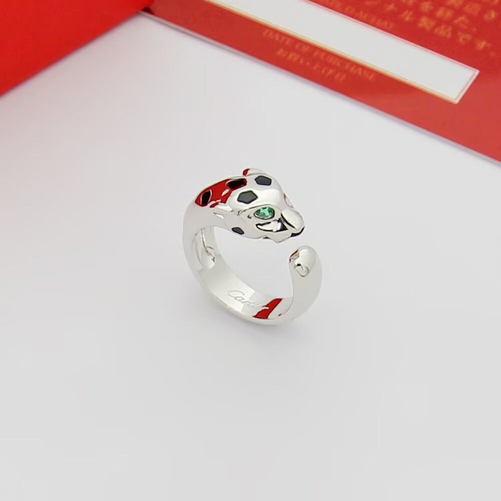 [AURORA]PANTHERE SPOTTED MEDIUM RING