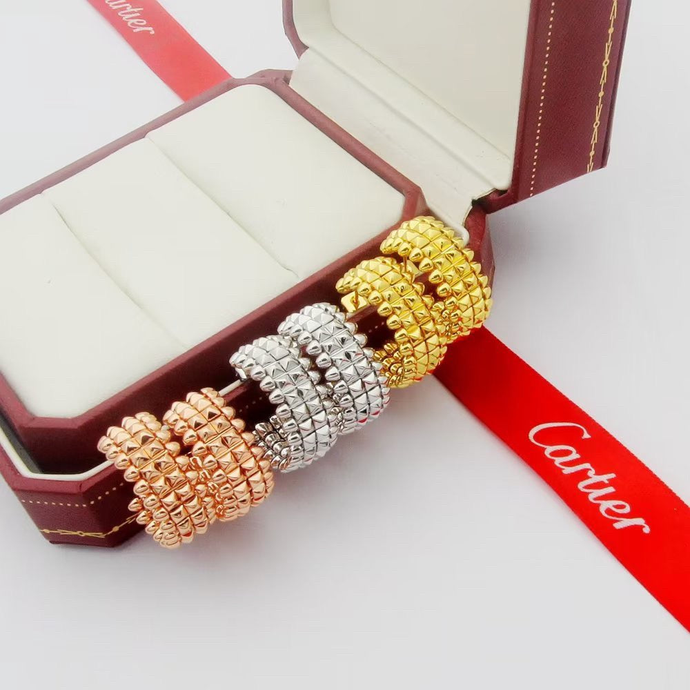 [AURORA]CLASH 9.2MM DOUBLE ROW EARRINGS
