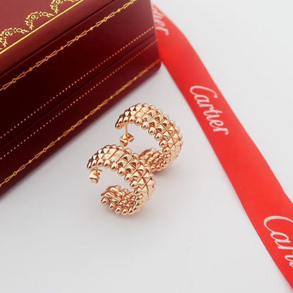 [AURORA]CLASH 9.2MM DOUBLE ROW EARRINGS