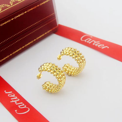 [AURORA]CLASH 9.2MM DOUBLE ROW EARRINGS