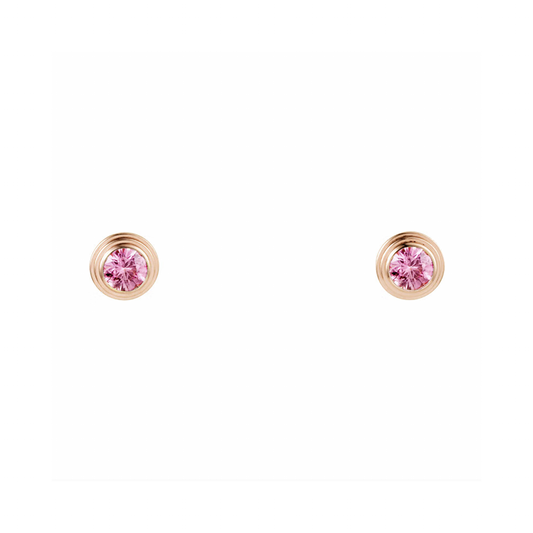[AURORA]DAMOUR PING DIAMOND EARRINGS
